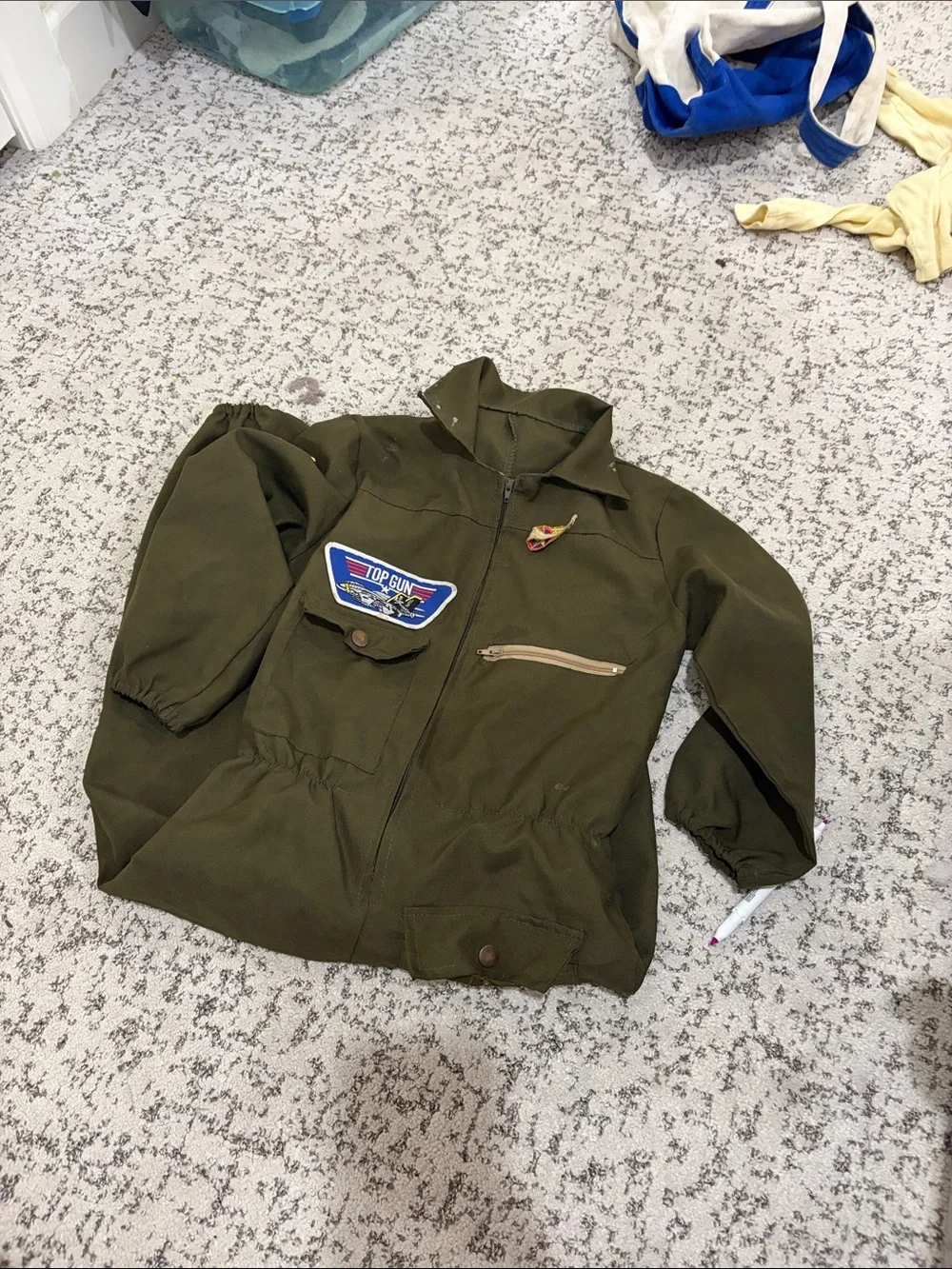 Top gun flight suit